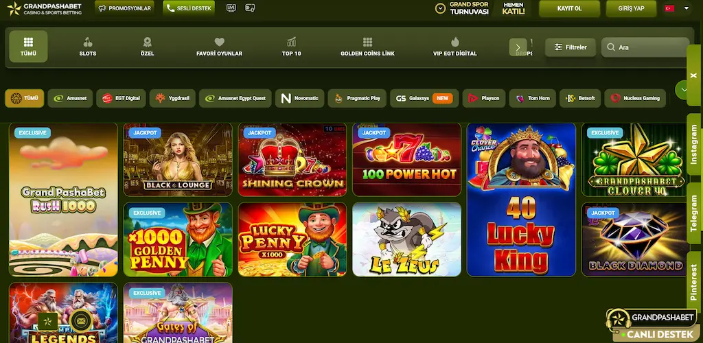 Grandpashabet casino
